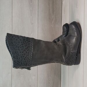 Corral Womens Andie Spirit Leather Riding Boots shoes sz 7.5M